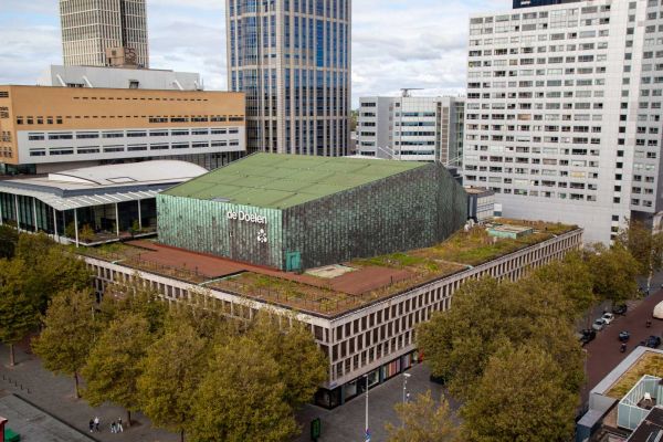 Met waterdaken pionieren in Rotterdam