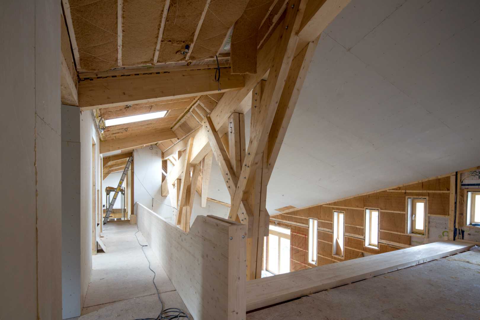fermacell® Gipsvezelplaat huis in aanbouw