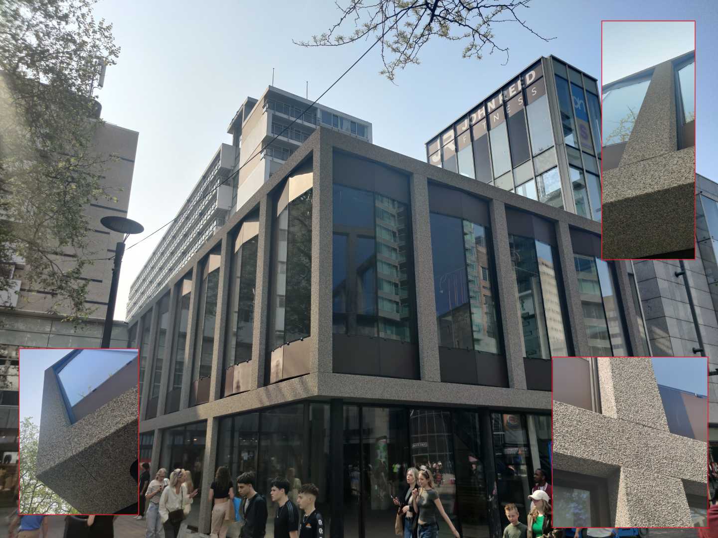 Gevelbekleding Rotterdam Lijnbaan 111 Bouwen met Gewichtbesparende Materialen