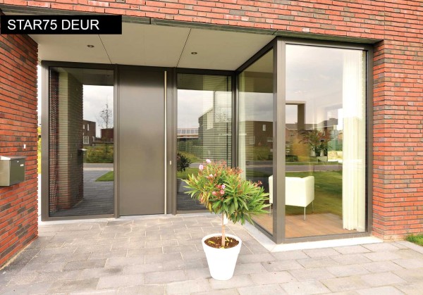 aluminium kozijnen met voordeur
