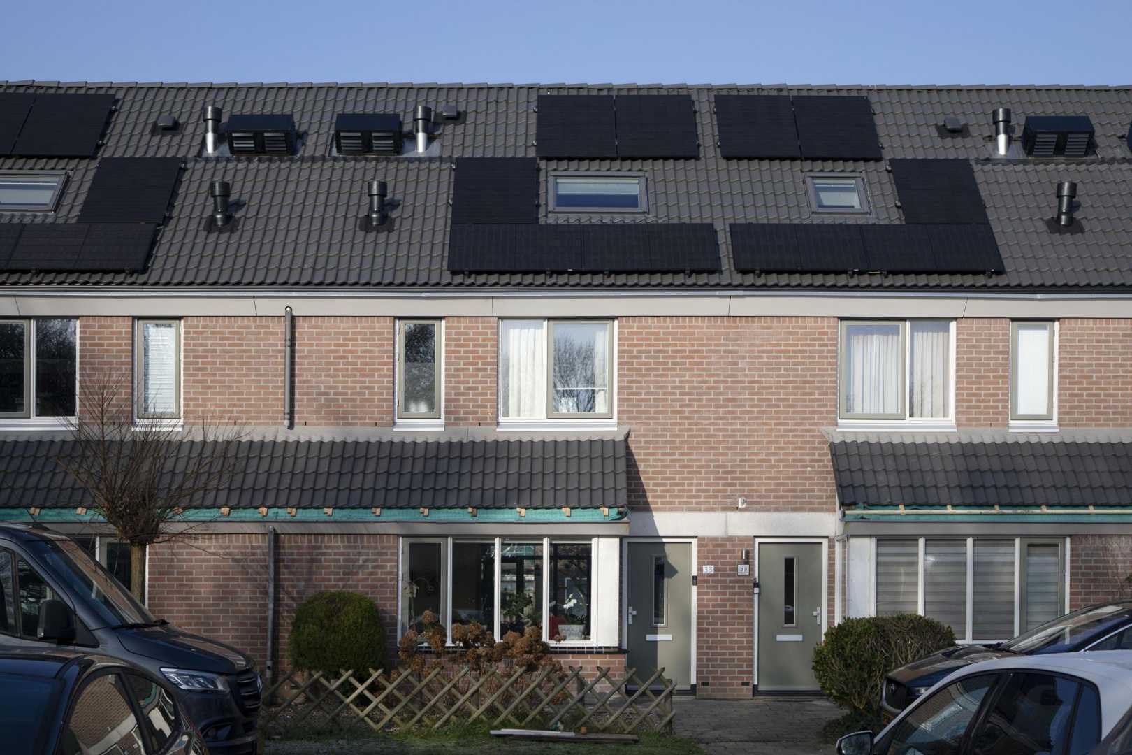 Woningen achterom Houten achterkant woningen Houten
