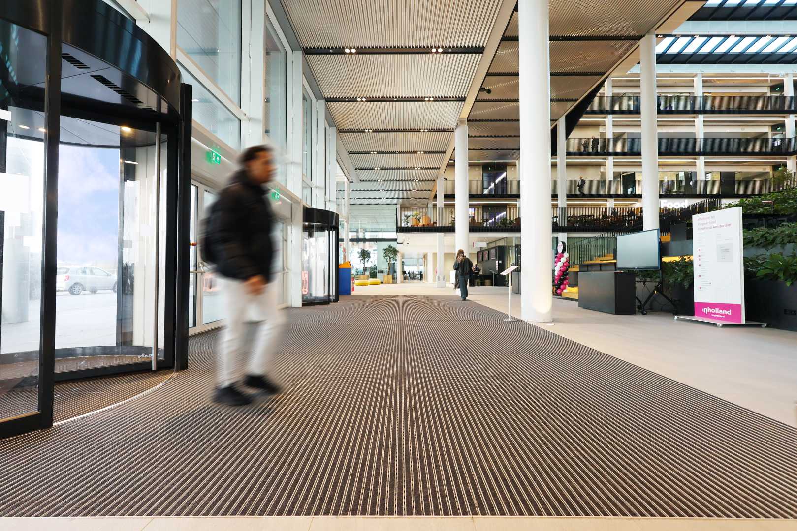 Storax entreemat Combimat tapijt Meneer komt pand binnen over entreemat