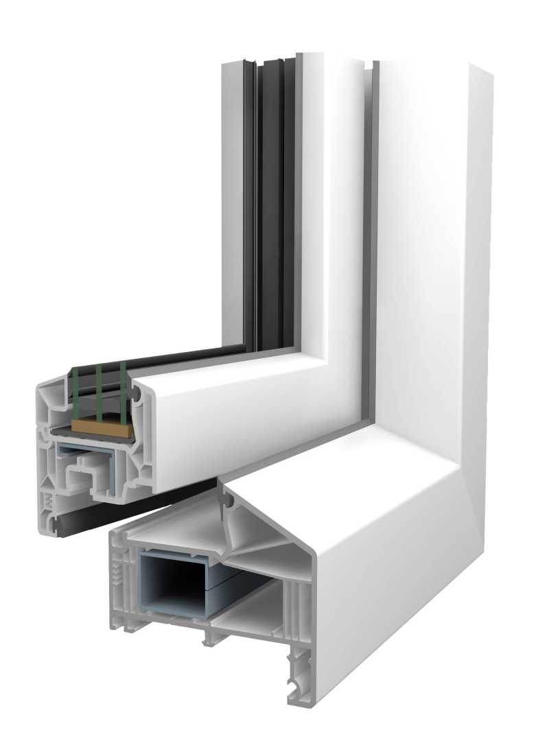 VEKA AG, Softline 82 NL wit kunststof kozijn