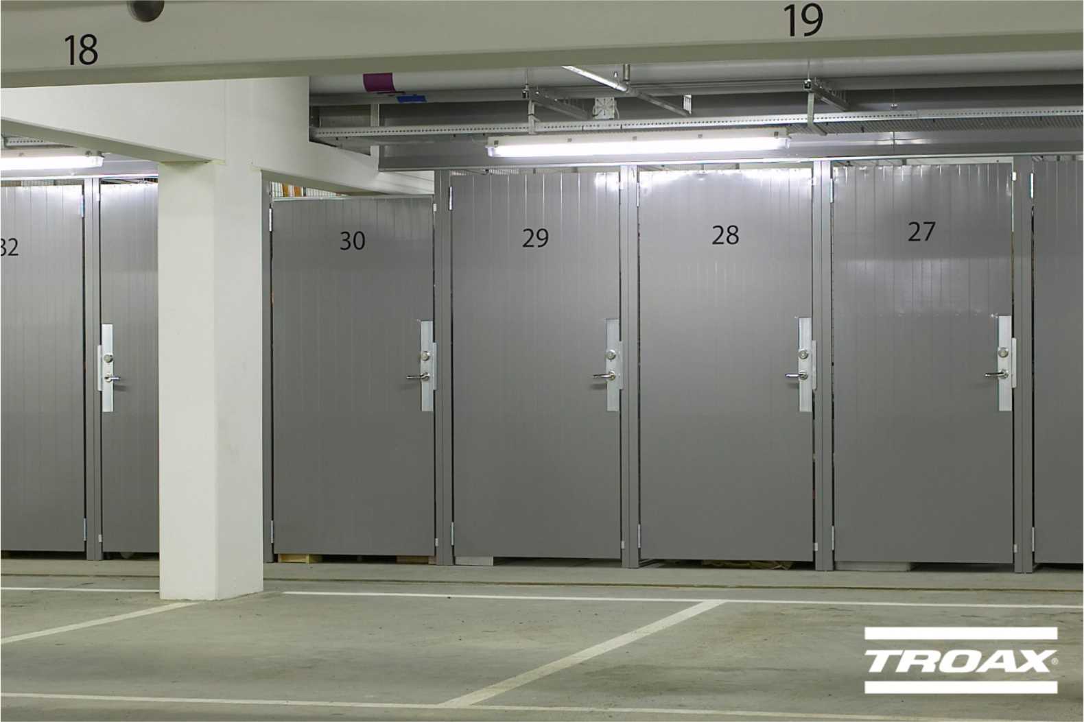 Troax stalen panelen URSP Stalen deuren voor berging