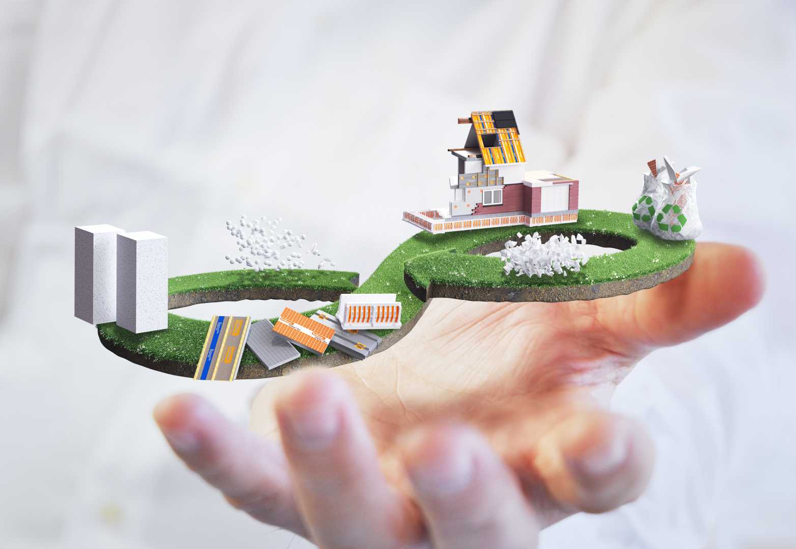 Thema Isobouw We are circular Themabeeld circulair bouwen