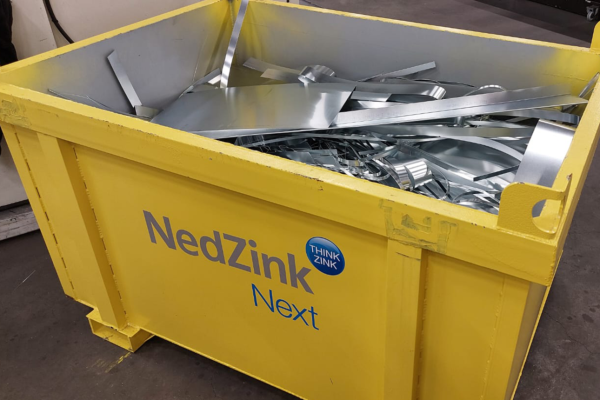 Afvalbak voor aluminium