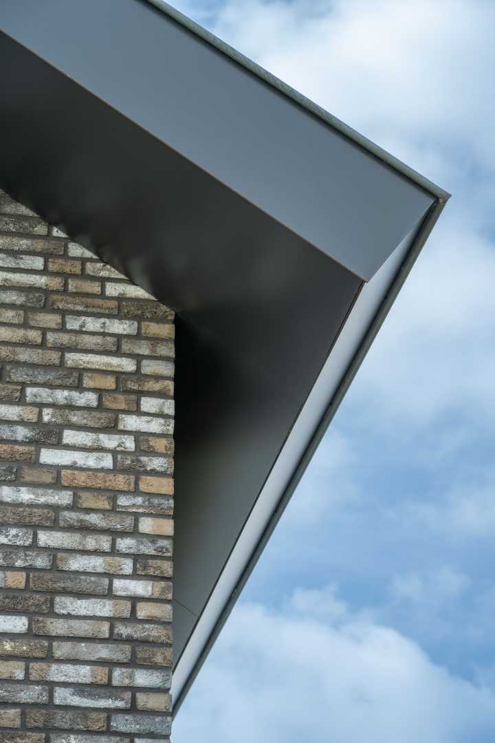 Rockpanel Uni is Cradle to Cradle Certified detail van een dak