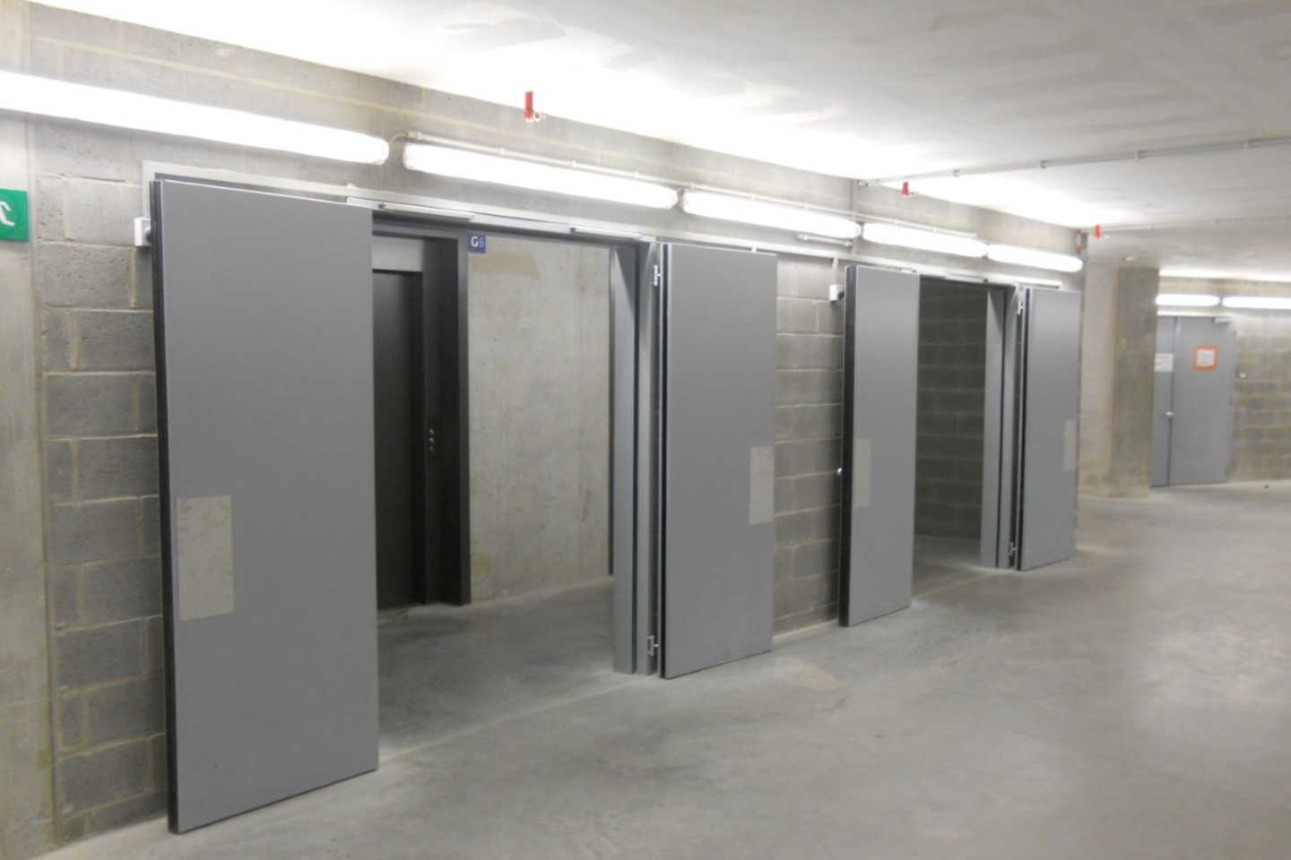 Porte Datacenter open Geopende brandwerende deuren