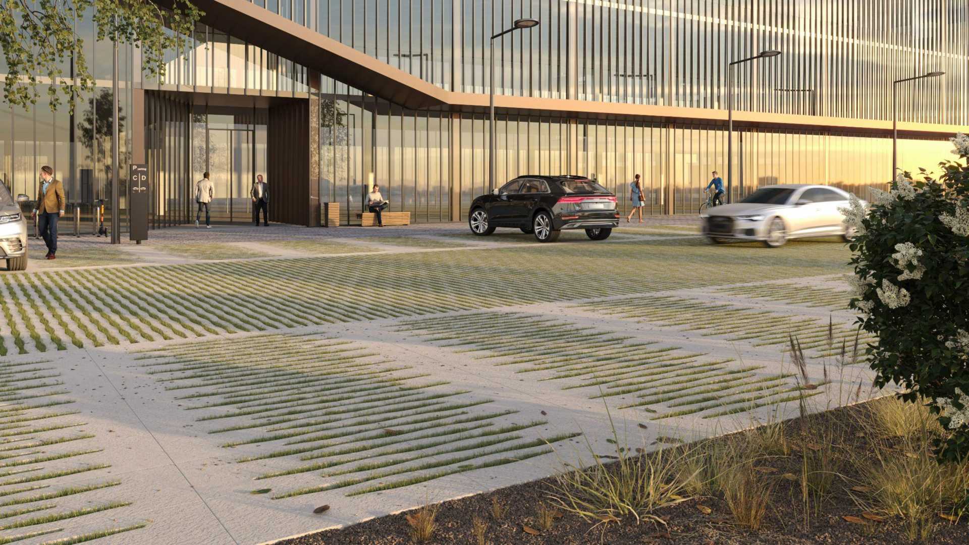 Deer Concrete Grastegels grastegels voor gebouw