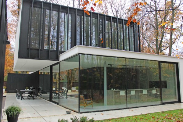 Aliplast Aluminium Systems N.V. | NBD Nederlandse Bouwdocumentatie schuifpui met grote glasoppervlakten