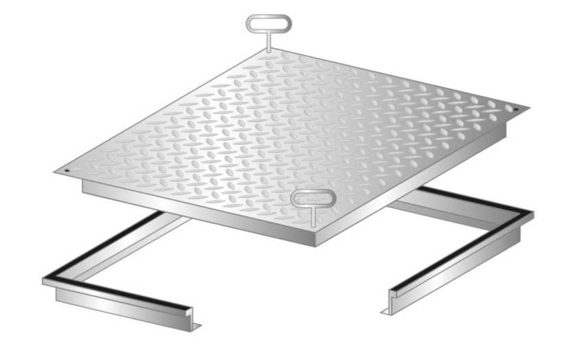 Gorter vloerluiken met uitneembaar deksel Gorter vloerluiken met uitneembaar deksel