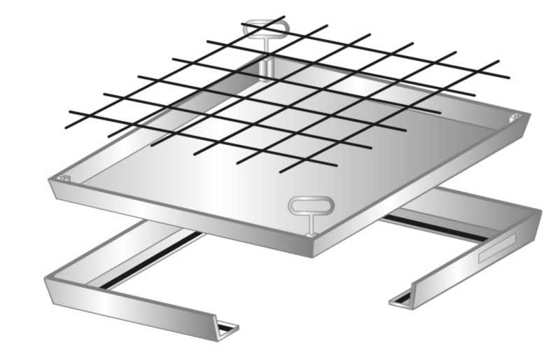Gorter vloerluiken met uitneembaar deksel Gorter vloerluiken met uitneembaar deksel