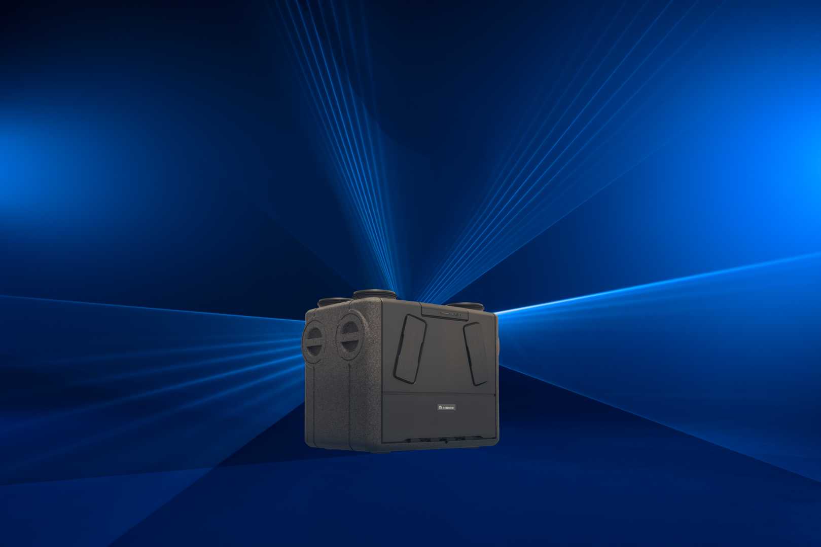 RENSON FLUX Compact Campagnebeeld van een ventilatiesysteem