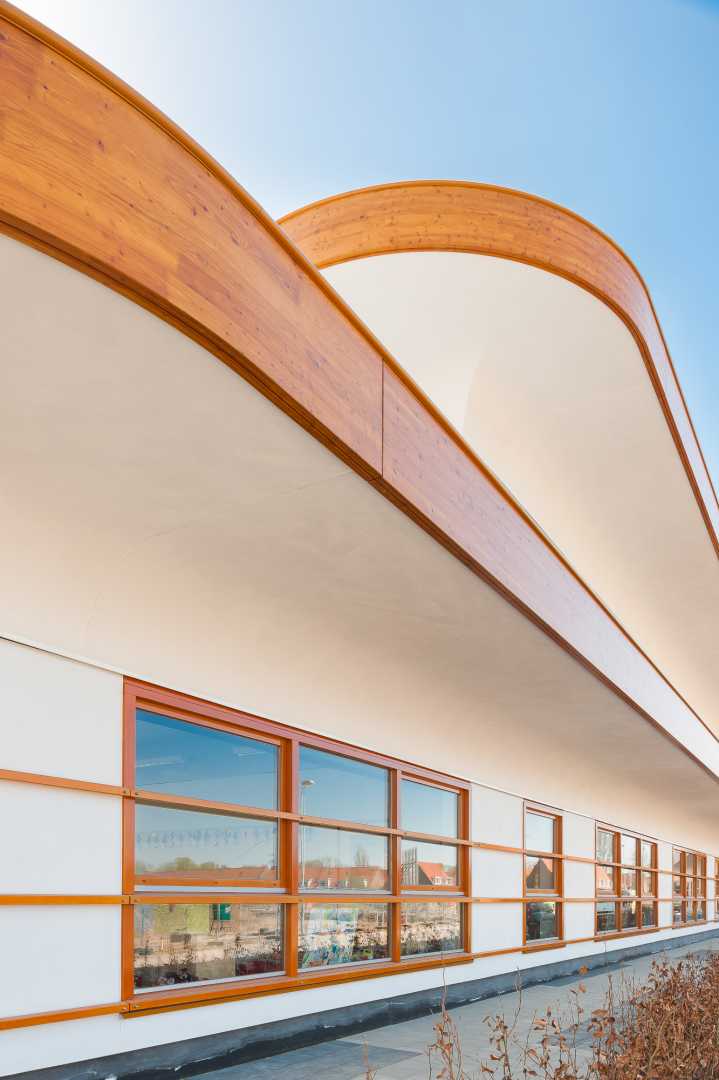 AQUAPANEL® bij Kindcentrum de Vlinder in Deventer Gevelplaten bij Kindcentrum de Vlinder in Deventer