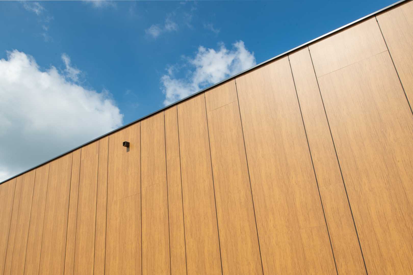 Rockpanel op gevel Rockpanel op gevel