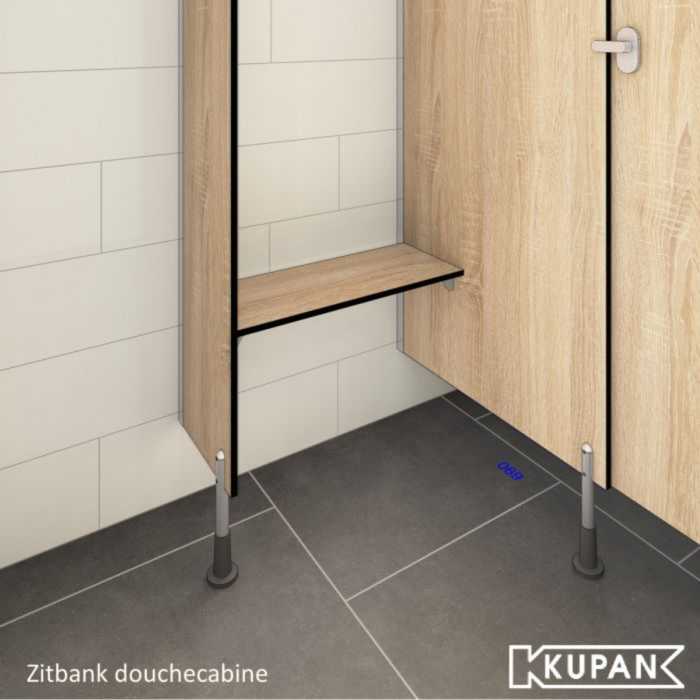 Zitbank of legplank voor douchecabine Zitbank of legplank voor douchecabine