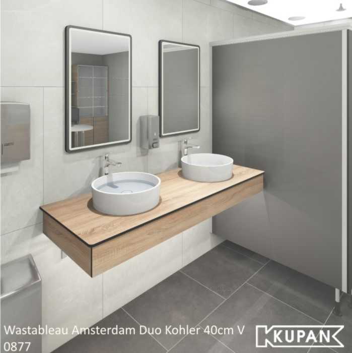 Kupan B.V. | NBD Nederlandse Bouwdocumentatie Wastafel Amsterdam Villeroy & Boch Collaro Ø 400