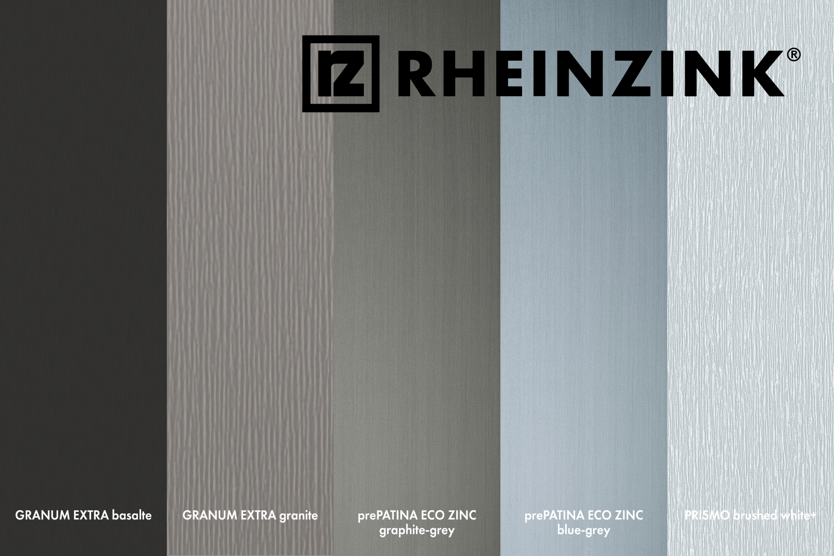 8.RHEINZINK color impression A kleureninpressie rheinzink