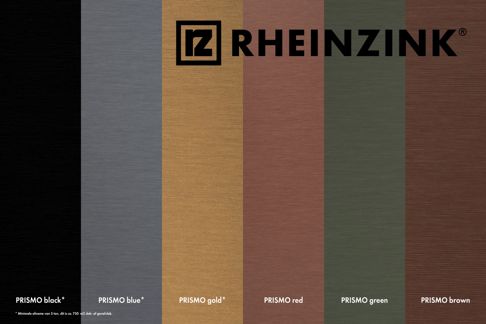 9.RHEINZINK color impression prismo colors B kleureninpressie rheinzink